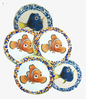 Nemo And Dory Sugar Cookies - Fathead Disney Finding Nemo Wall Decal