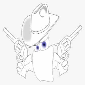 Drawing Headgear Cowboy Line Art Logo - Drawing