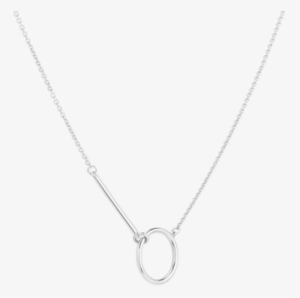 Silver Cross Necklace Png - Silver
