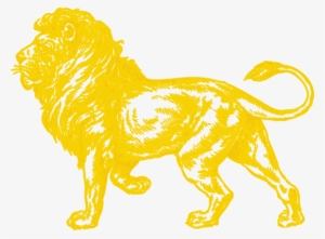 In Gold Clip Art At Clker Com - Blue And Gold Lion