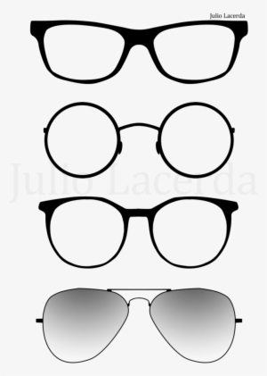 The Gallery For > Harry Potter Glasses Clipart - Light Frames For Heart Shape Face