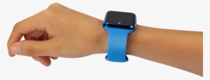 Watches On Hand Png Image - Hand Wearing Apple Watch