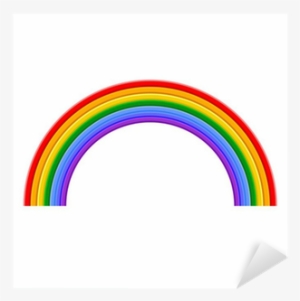 Colorful Rainbow Vector Illustration Sticker • Pixers® - Circle
