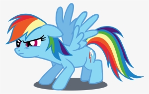 Clipart Of Rainbow Dash - Chrome Unicorn Icon