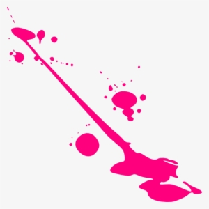 Pink Paint Splatter Clip Art N9 - Paint Splatter Png Pink