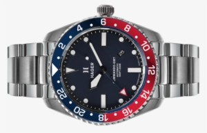 Hager Pepsi Gmt - 40mm Parnis Gmt Automatic Men Watch Sapphire Rotating