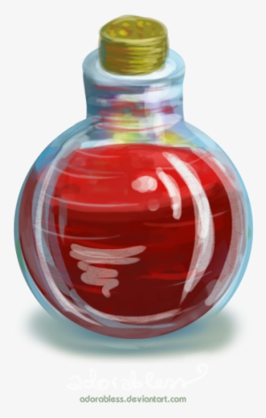 Potion Png Red Vector Transparent Stock - Felix Felicis Necklace (liquid Luck)
