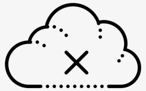 Cloud Cross Icon - Cloud Computing