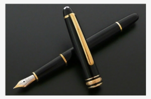 Montblanc 145-meisterstuck Classique Gold Fountain - Calligraphy