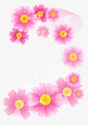 Pink Flower Clipart Png - Flower Background For Wedding Hd
