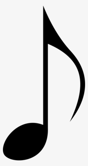La Nota Musical ''corchea'' Vale La Mitad De La Negra, - Eighth Note Clipart