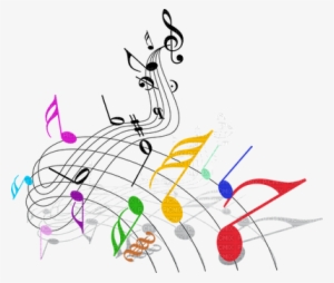 Notas Musicales - Music Note Abstract Png