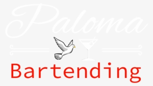 Paloma Bartending Started In Corona, Ca In - White Dove Shower Curtain