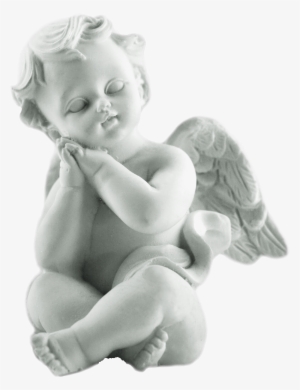 Vector Free Stock A Of White Angel Free Image - Baby Angel Statue Png