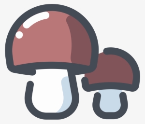 Mushrooms Vector Clip Library Stock - Icon