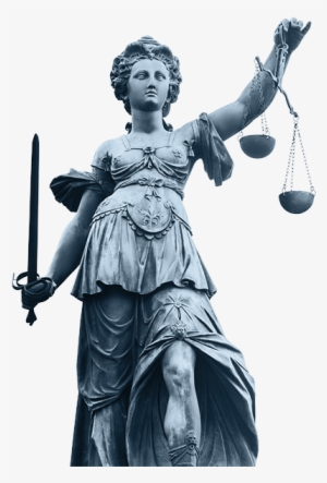 Learn More - Justice Sculpture Png