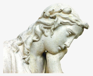 Figure,angel Face, - Female Greek Sculpture Png