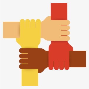 Teamwork 1 Png - Group Holding Hands Vector