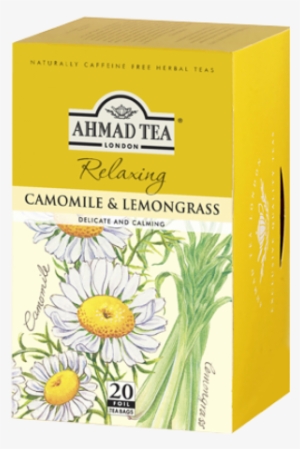 Camomile & Lemongrass - Ahmad Tea Camomile & Lemongrass Infusion, 20-count
