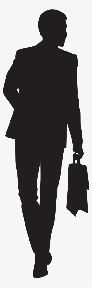 Business Man Silhouette Clipart