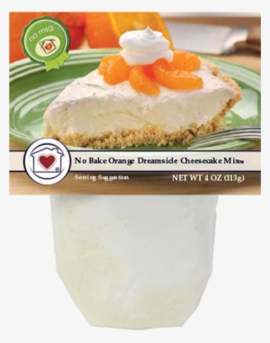 No-bake Orange Dreamsicle Cheesecake Mix - Cheesecake