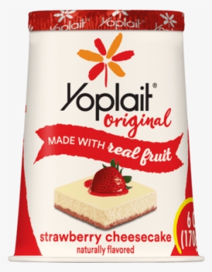 Strawberry Cheesecake - Yoplait Strawberry Yogurt