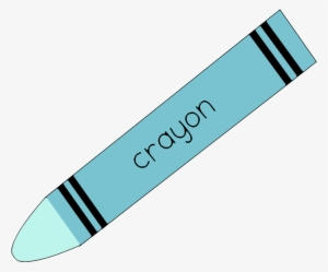 Funny Cartoon Crayons Clip Art Images Funny Cartoon - Light Blue Crayon Png
