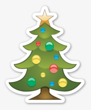 Arbol De Navidad Emoji Pegatina - Christmas Tree Emoji