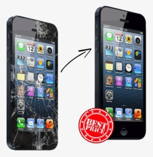 Iphone Screen Repair Broken Cracked Fix - Iphone Broken To Fixed