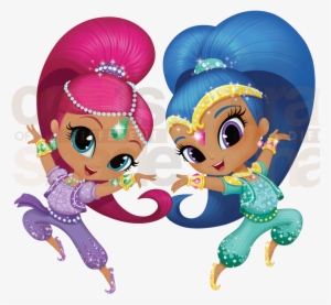Shimmer And Shine Clip Art - Shimmer And Shine Png
