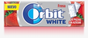 Chicles Blanqueadores Orbit Fresa - Chicles Blanqueadores