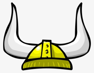 Gold Viking Helmet Clothing Icon Id 460 - Viking Helmet Clipart Png