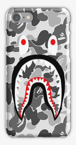 Bape Shark Patern Iphone 7 Snap Case - Iphone