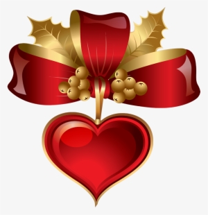 San Valentin Png - Christmas Heart Clip Art