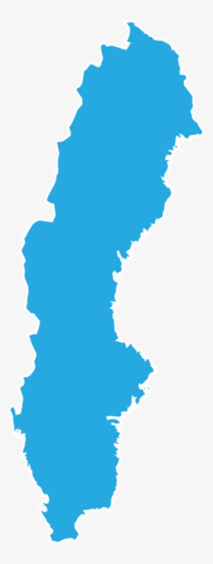 Sweden-01 - Sweden Black Map