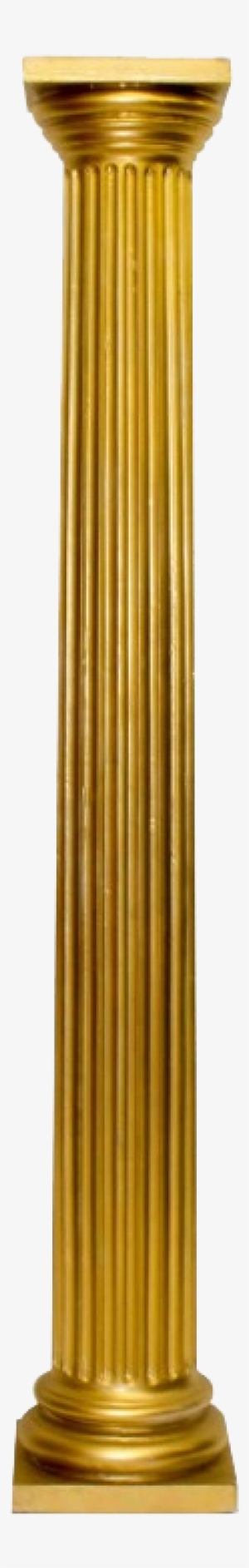 Gold Vector Pillars - Golden Colour Pillar Png