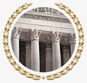 Attorney Courthouse Columns - Wreath With Transparent Backgrounds