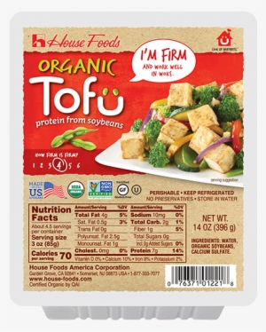 Organic Tofu Firm - House Foods Organic Tofu