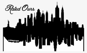 Rated Ours - New York Skyline Silhouette