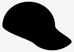 Hat Clipart Silhouette - Backwards Cap Clipart
