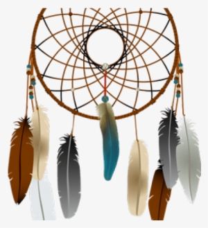 Simple Dream Catcher Clip Art - Native American Culture Items