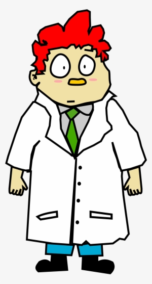 Scientist - Cartoon Scientist Transparent