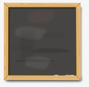 Clipart - Board With Chalk Png