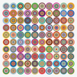 Lsd Circles Abstract Background Vector - Relax With Patterns: Easy Adult Coloring Book: Volume
