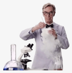 Bill Nye Doing An Experiment - Científico Png