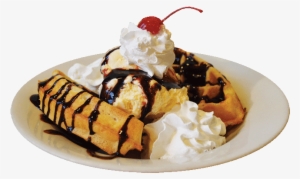 Waffle Sundae - Vanilla Ice Cream