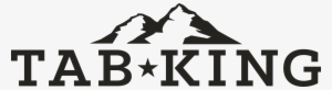 Black Tab King Logo With Transparent Background - Silhouette