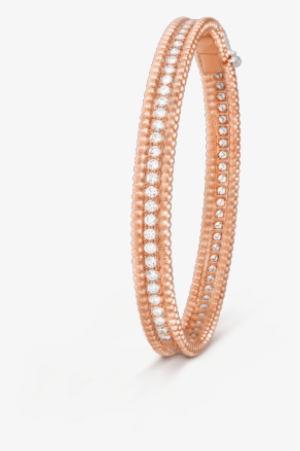 Perlée Diamonds Bracelet, 1 Row, Very Small Model, - Van Cleef & Arpels