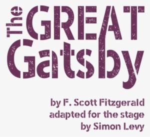 Gatsby Title And Byline Purple Orig - Ink