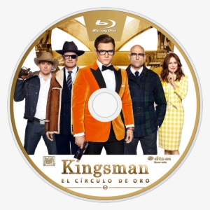 The Golden Circle Bluray Disc Image - Kingsman: The Golden Circle